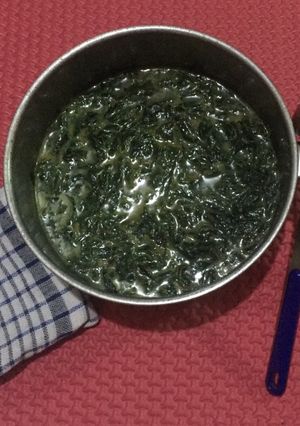 Foto resep Jangan Godong Telo Pohon (Sayur Daun Singkong)
