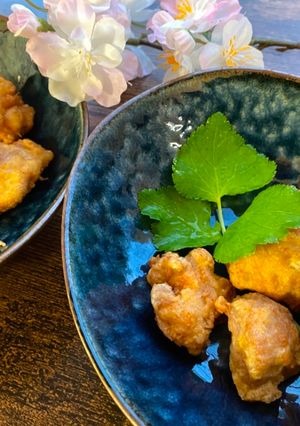 A picture of Japanese Karaage (Fried Chicken).