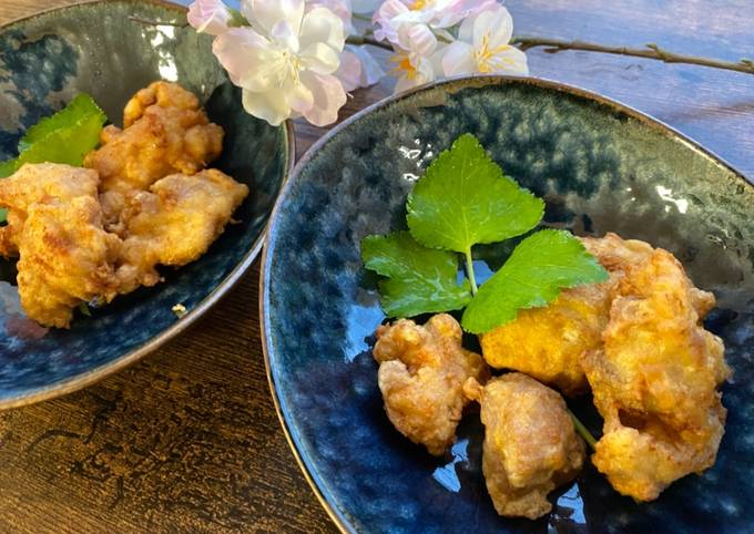 Recipe of Favorite Japanese Karaage (Fried Chicken)