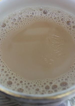 A picture of Masala tea.