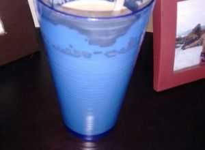 Una foto de Licuado de plátano. ॐ