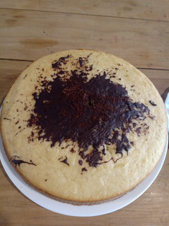 Una foto de Torta de vainilla fácil y rápida