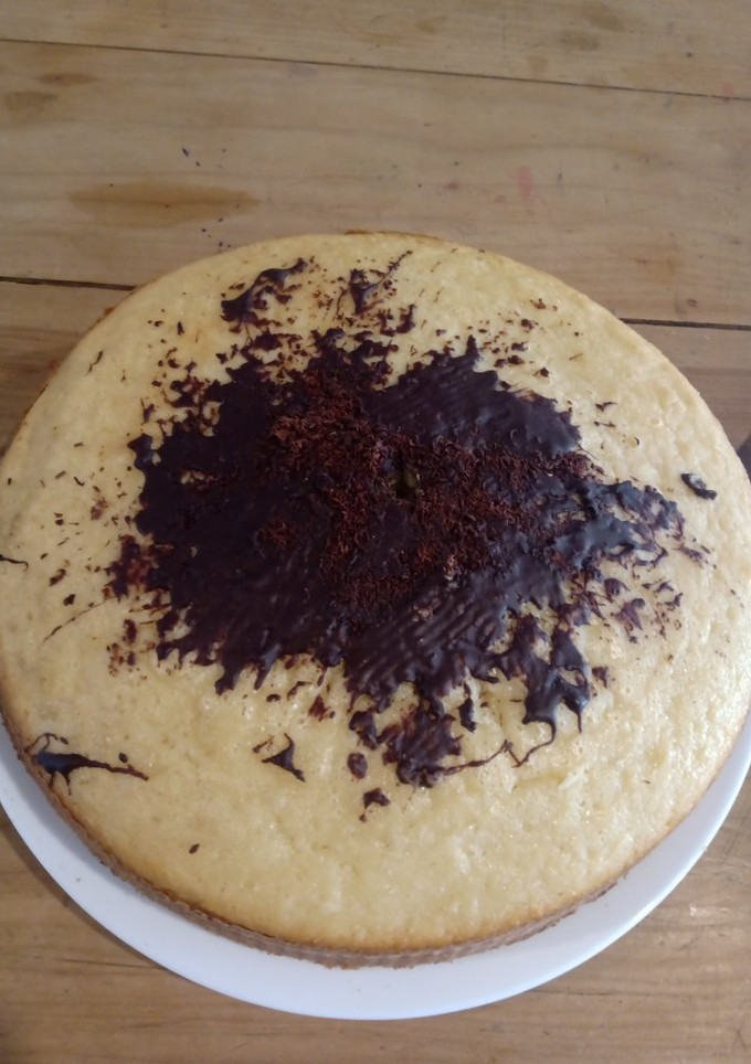Una foto de Torta de vainilla fácil y rápida