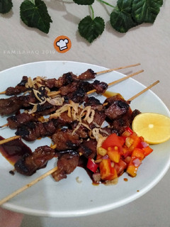 Foto resep Sate Sapi Teflon Sambal Kecap