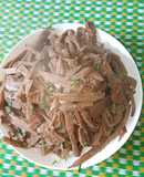 Măng khô xào tỏi