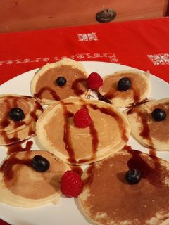 Una foto de Tortitas caseras en menos de 20 min