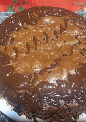 Una foto de Torta chocolatosa y dominguera!