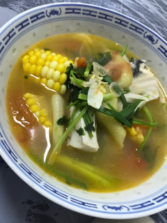 Foto resep Sup ikan bawal tofu