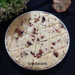 Sitafal halva A picture of Sitafal halva.