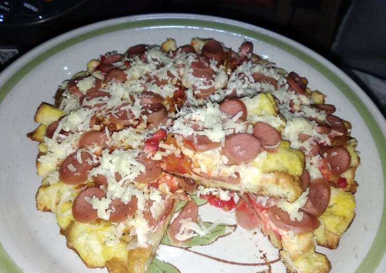 Pizza roti tawar