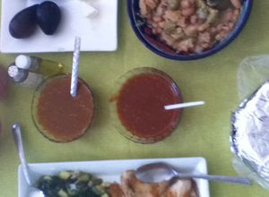 Una foto de Desayuno colonial
