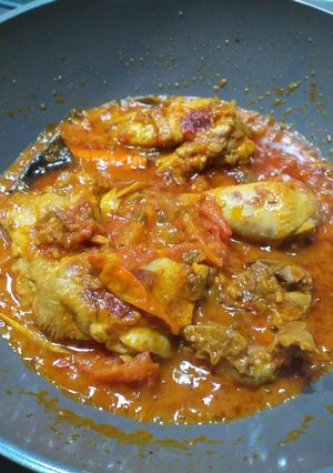 Foto resep Woku ayam kampung (tanpa kemangi & daun kunyit)