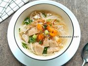 Gambar jamur enoki kuah bening