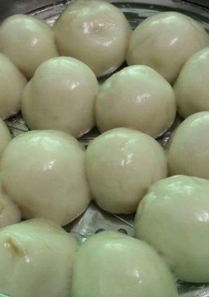 Hình của món Bánh ít trần.