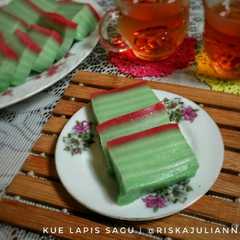 รูปของ Kue lapis (tepung sagu)