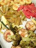 Verduras al horno con tex-mex
