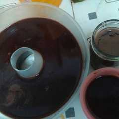 รูปของ Silky pudding / pudding coklat