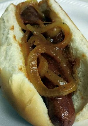 A picture of Grilled Sawsey Dawgs.
