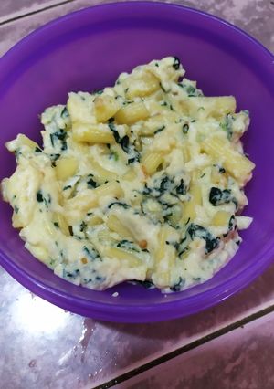 Foto resep MPASI 22MO BIRRU: MACARONI CHEESE EGG