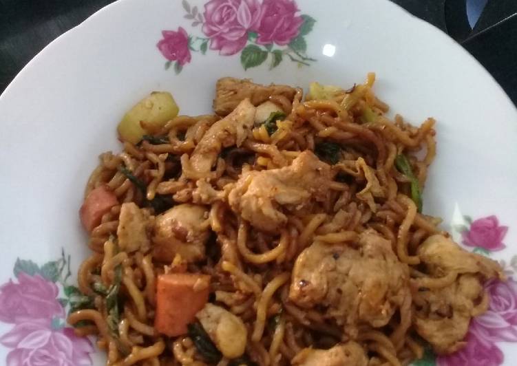 Mie goreng bumbu tradisional...👍😁