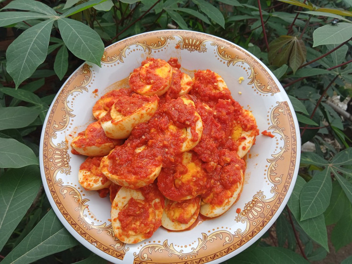 Cara Gampang Membuat Telur Balado yang Bisa Manjain Lidah
