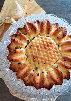Foto di Torta alle mandorle e gocce di cioccolato