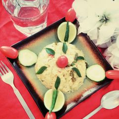 A picture of Bengali style khichdi.