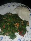 Beef sukuma wiki/kales