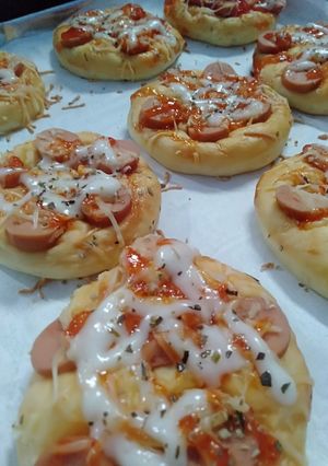 Foto resep Roti Pizza Mini Super Empukk puk puk