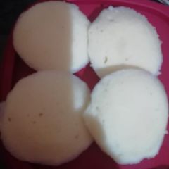 A picture of Rice dal idli.