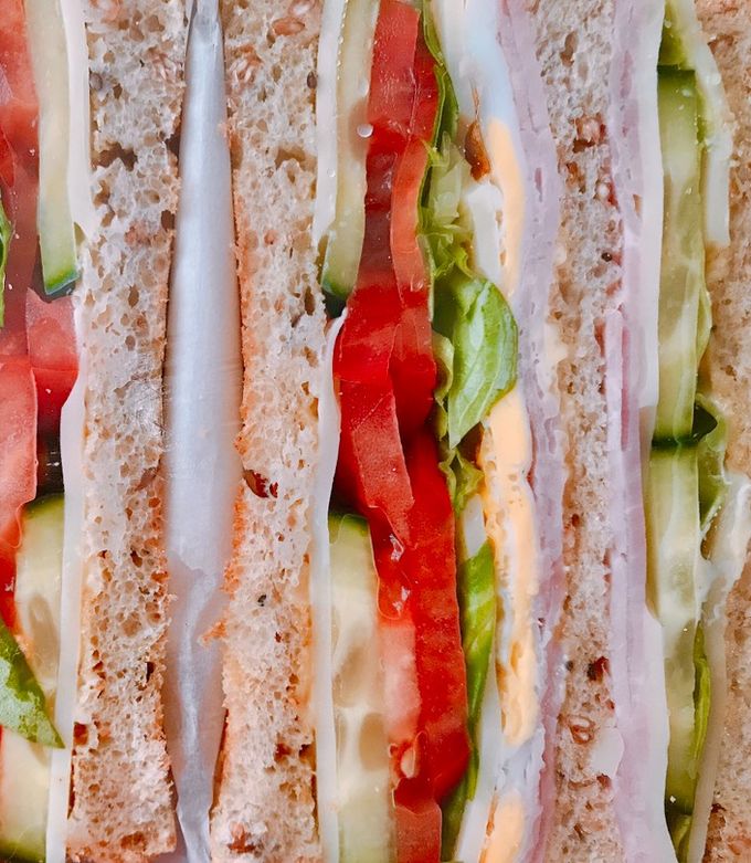 Hình của món Bánh Mì Sandwich Kẹp Thịt Nguội Phô Mai 🥪.