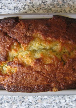 A picture of Zucchini Bread Which Tastes of Zucchini.