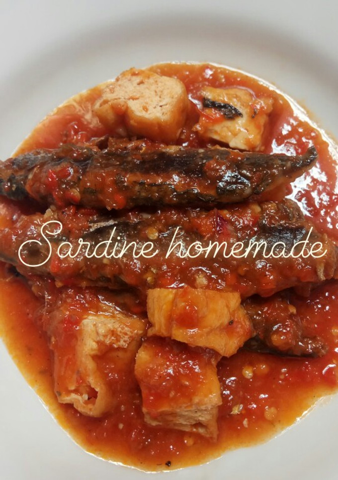 Foto resep Ikan Sarden Pedas / Sardines Homemade Simple Enak