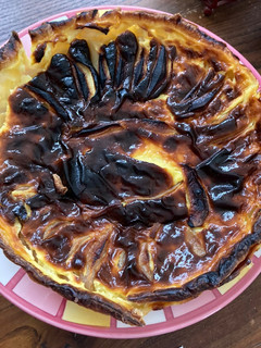 Una foto de Tarta de manzana y pera