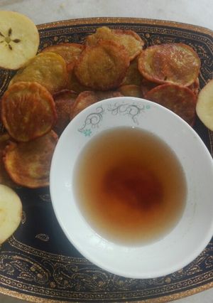 عکسی از دستور شیرینی سیب