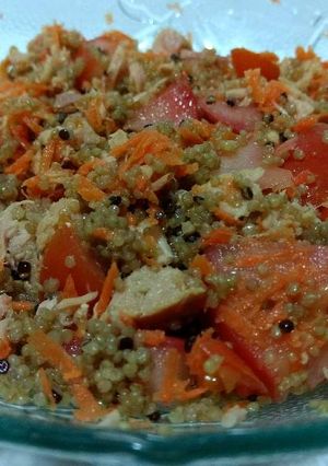 Una foto de Ensalada de quinoa