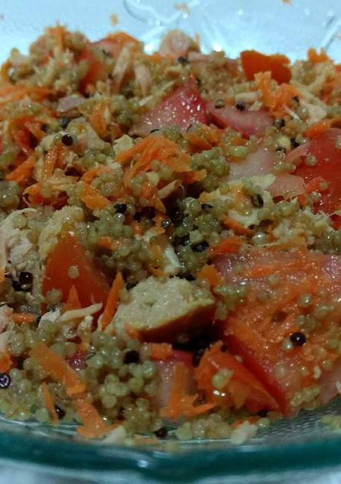 Una foto de Ensalada de quinoa