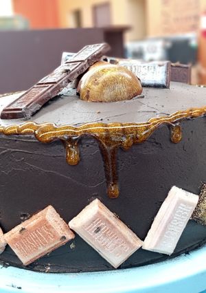 Una foto de Pastel de chocolate