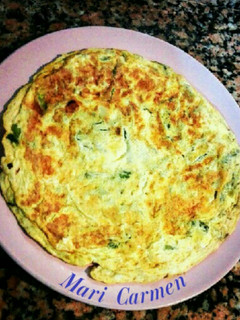 Una foto de Tortilla de Espárragos
