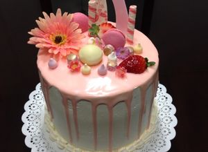 Una foto de Drip cake