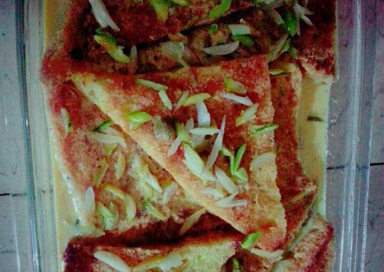 Steps to Prepare Delicious Shahi tukray