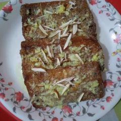 A picture of Shahi tukra.