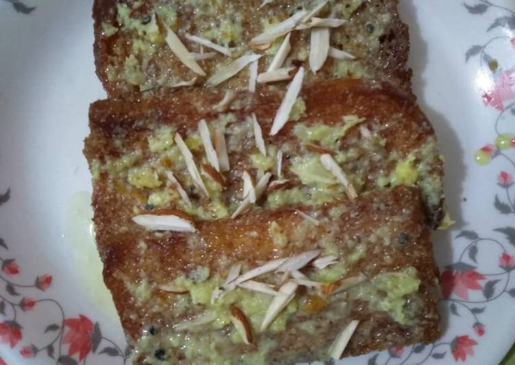 Steps to Make Homemade Shahi tukra