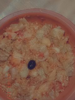 صورة لوصفة باذنجان مشوي مع صوص طماطم 😋