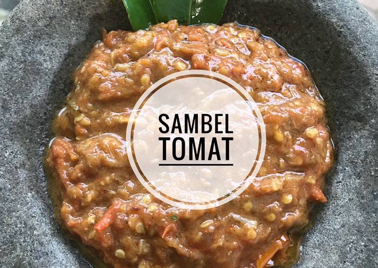 Resep Sambal tomat (lamongan) Anti Gagal