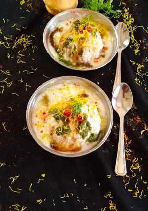 A picture of Jeera Butter Dahi Vada.