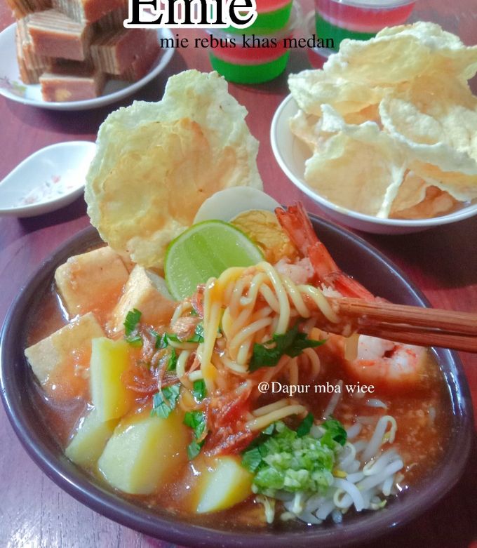 Foto resep EMIE (mie rebus medan)