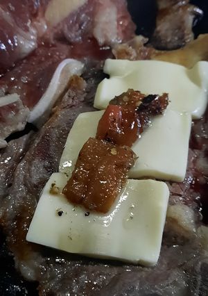 Una foto de Bife a la plancha con 5 ingredientes