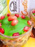 Upside down Green Trifle