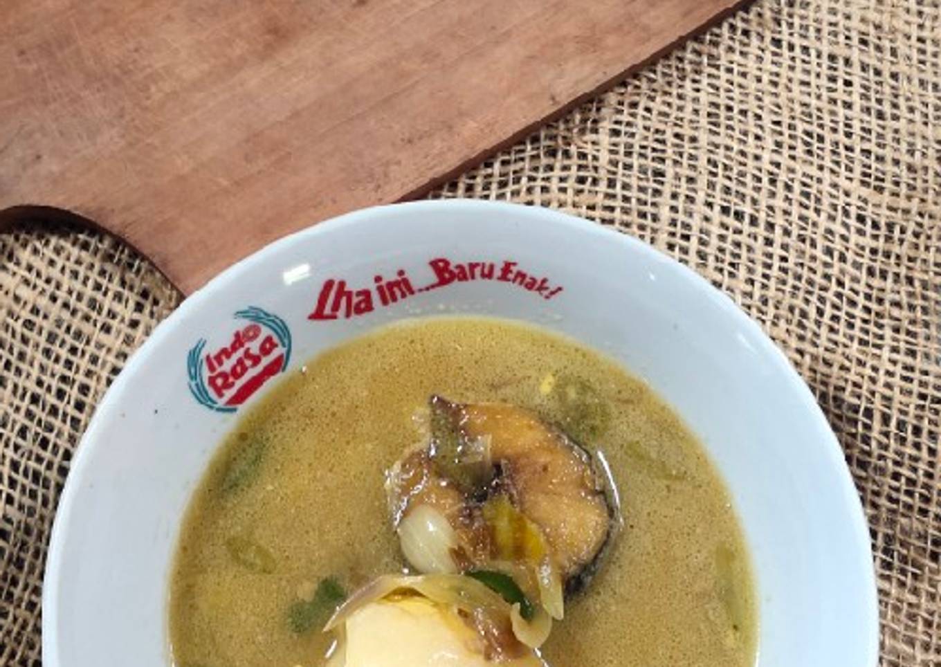 23. Semur ikan gabus telur ala mak e